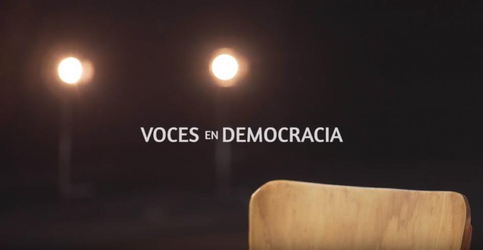 Imagen alusiva a voces en la democracia Imagen alusiva a voces en la democracia