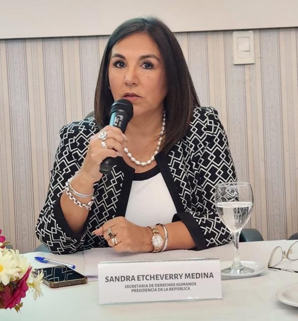 Secretaria de Derechos Humanos Sandra Etcheverry