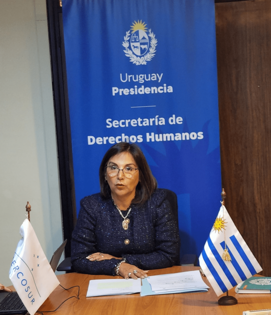 Secretaria de Derechos Humanos Sandra Etcheverry