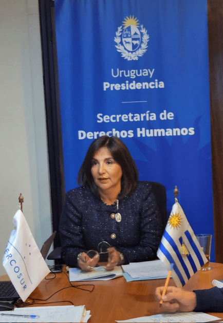 Secretaria de Derechos Humanos Sandra Etcheverry