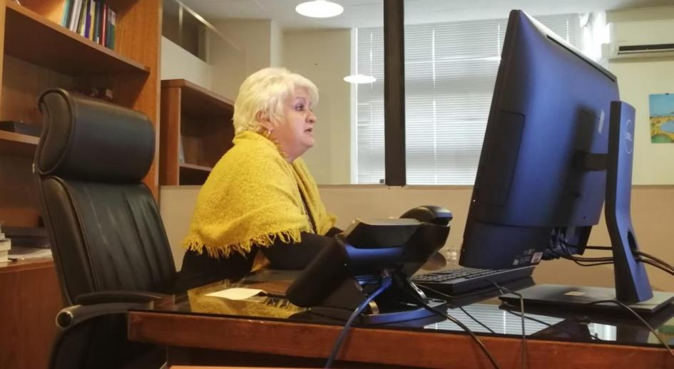 Rosario Pérez, secretaria de derechos humanos. ¨¨