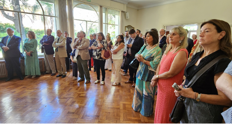 Asistentes a la entrega de premios