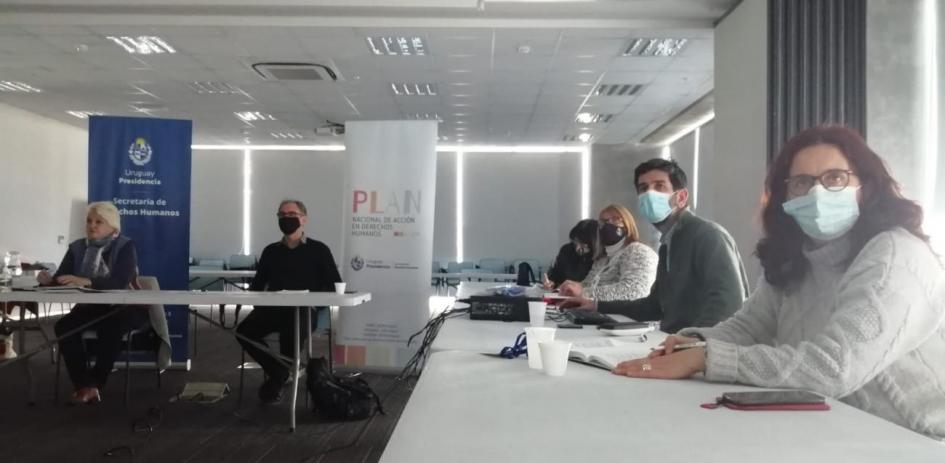 Integrantes del equipo de la SDH. ¨¨