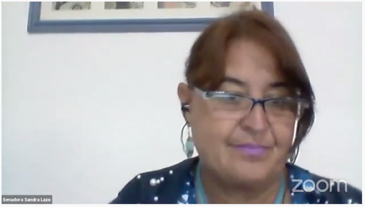 Sandra Lazo Senadora