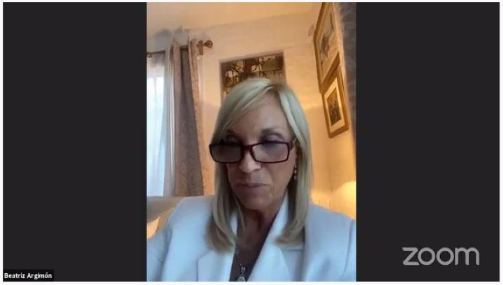 Beatriz Argimón Presidenta de la Asamblea General