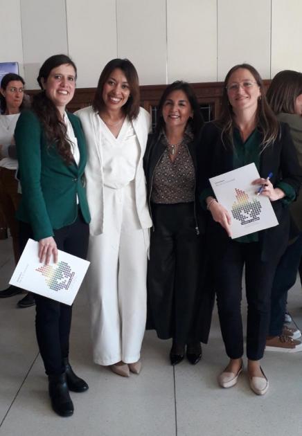 Luisina Tuduri, Rosa Mendez, Sandra Etcheverry, Lorena Jones