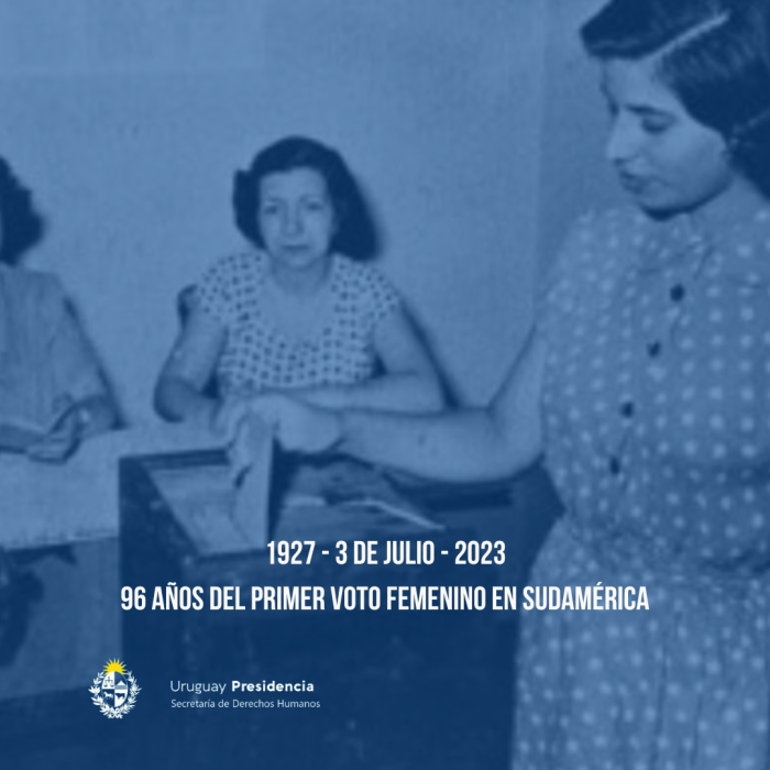 Aniversario del Primer Voto Femenino en Uruguay
