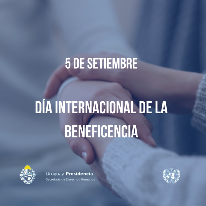 5 de Setiembre - Día Internacional de la Beneficencia