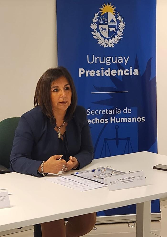 Secretaria de Derechos Humanos de Presidencia Sandra Etcheverry Medina