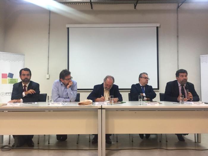 Integrantes del Consejo de Representantes Gubernamentales en DDHH Integrantes del Consejo de Representantes Gubernamentales en DDHH de los países miembro del Mercosur: Argentina, Brasil, Paraguay y Uruguay, así como del secretario ejecutivo del IPPDH, José A. Lindgren Alves.