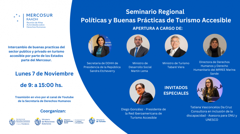 Seminario Regional "Políticas y Buenas Prácticas de Turismo Accesible"