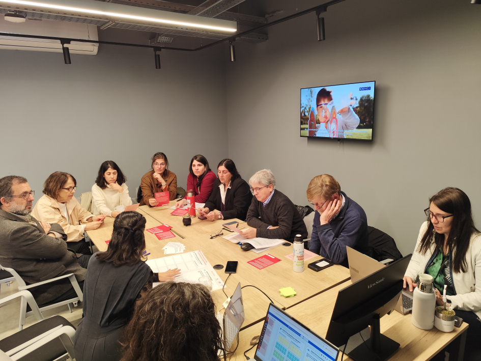 Mesas de trabajo participativo en bloque