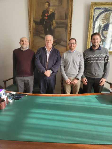 Secretario de la SENCI y equipo técnico visita al Intendente de Tacuarembó Secretario de la SENCI y equipo técnico visita al Intendente de Tacuarembó