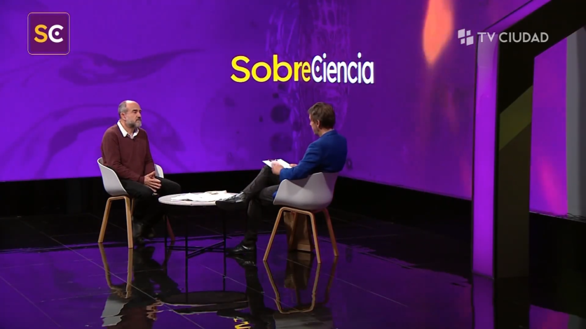 David González en SobreCiencia Secretario de SENCI, David González y Gustavo Villa en entrevista