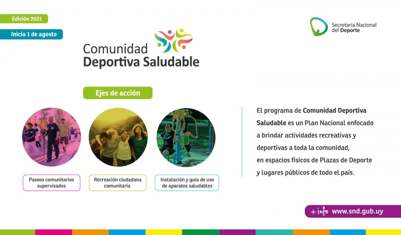 Programa Comunidad Deportiva Saludable Programa Comunidad Deportiva Saludable