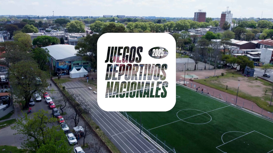 Imagen aérea de Plaza 12 en el marco de los JDN 2025