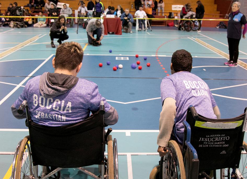 Partido de Boccia Partido de Boccia
