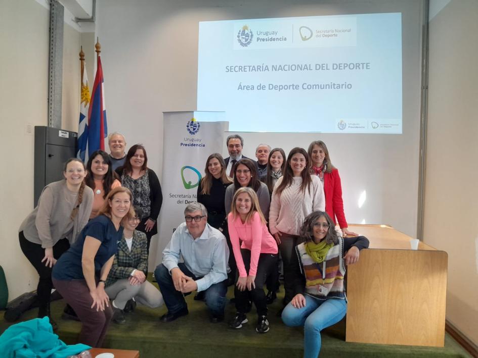Integrantes del Departamento de Actividad Física y Salud de la Senade Integrantes del Departamento de Actividad fisica y salud de la Senade