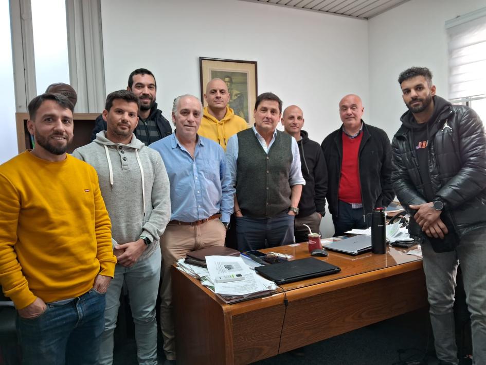 Reunión entre Senade y Gremiales de Básket y Fútbol Reunión entre Senade y Gremiales de Básket y fútbol