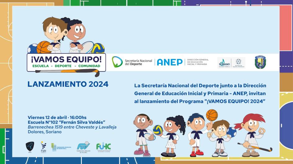 Lanzamiento de Vamos equipo en Soriano Lanzamiento de Vamos equipo en Soriano