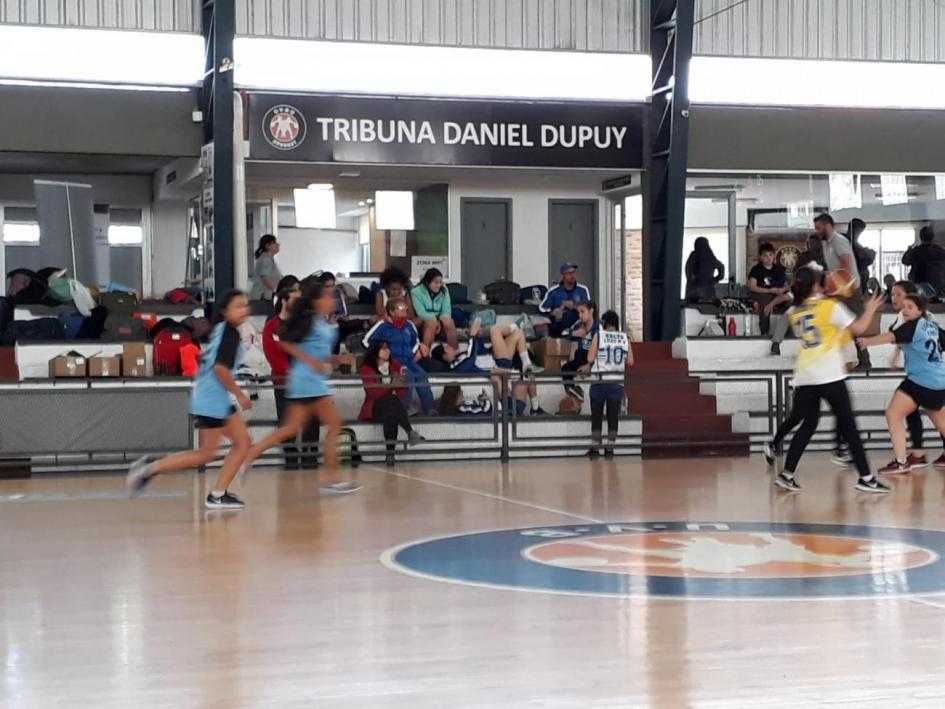 El baloncesto femenino estuvo en disputa.