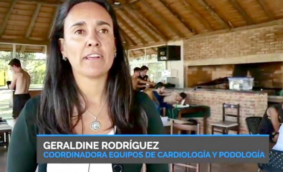 Coordinadora de equipos, Geraldine Rodríguez