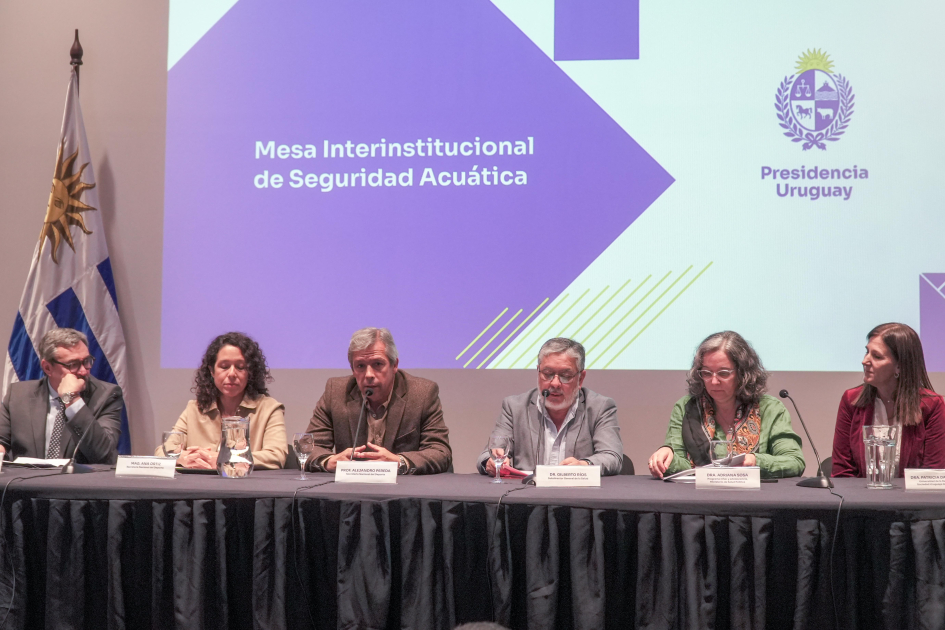 Presentación del Plan Nacional de Seguridad Acuática