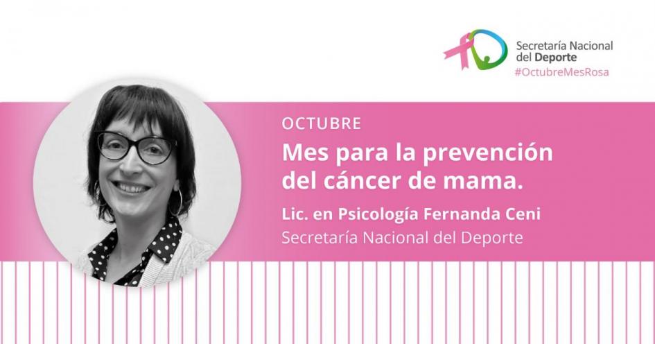 Mes de la prevención del cáncer de mama