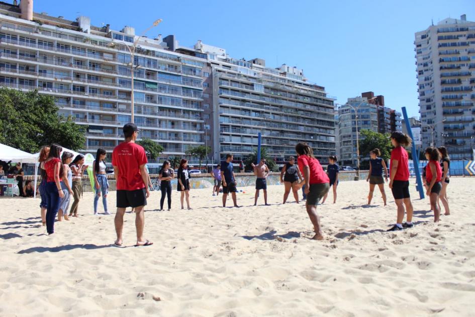 Jornada playa Pocitos