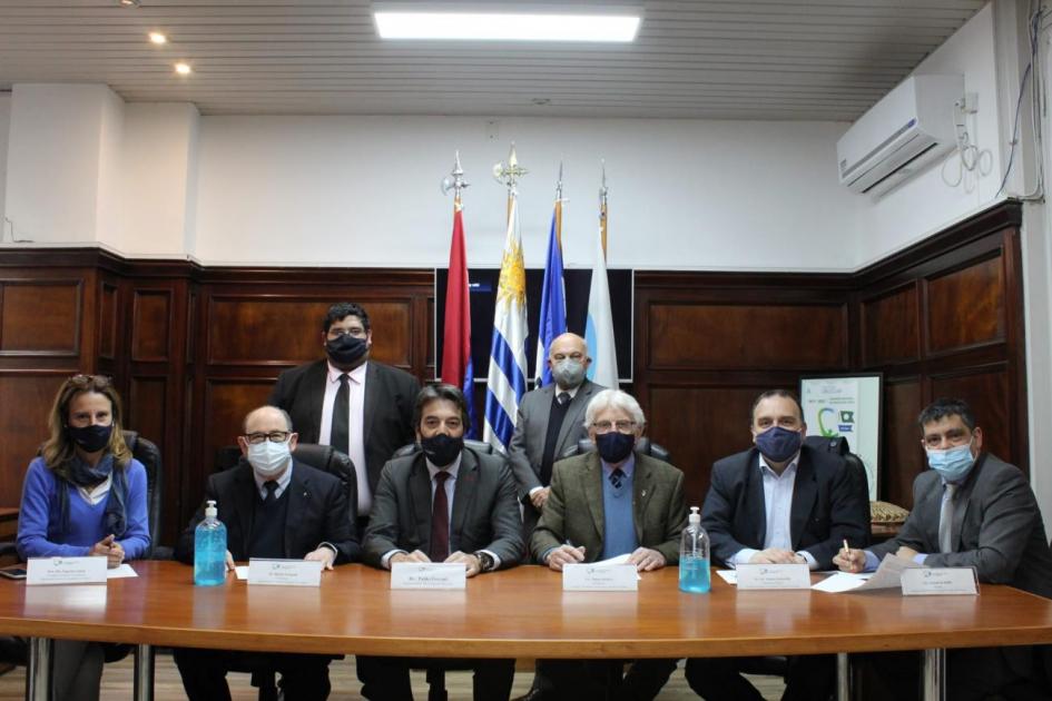 Firma de convenio Firma de convenio
