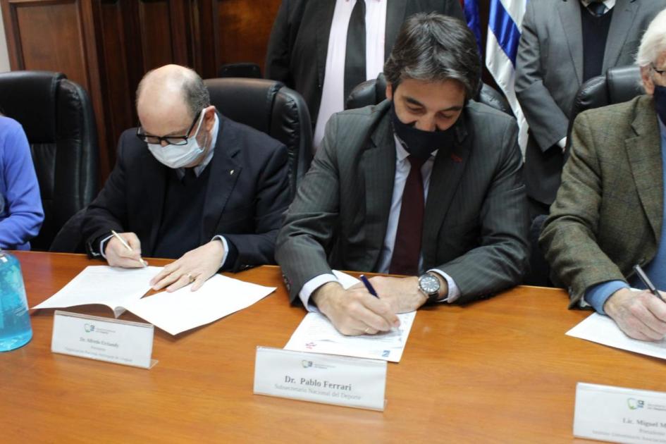 Firma de convenio Firma de convenio