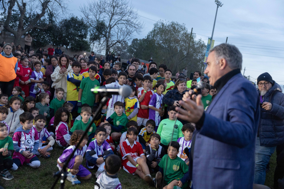 Inauguración de la cancha de la Liga de José Pedro Varela Inauguración de la cancha de la Liga de José Pedro Varela