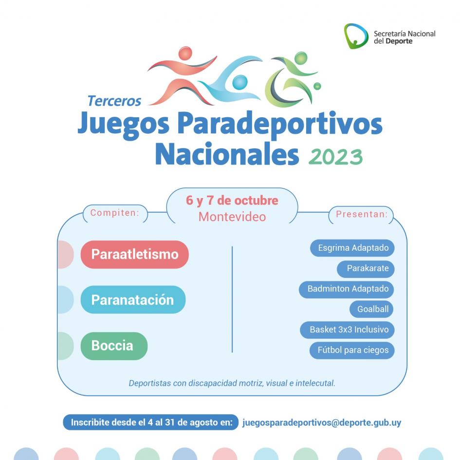 Juegos paradeportivos nacionales