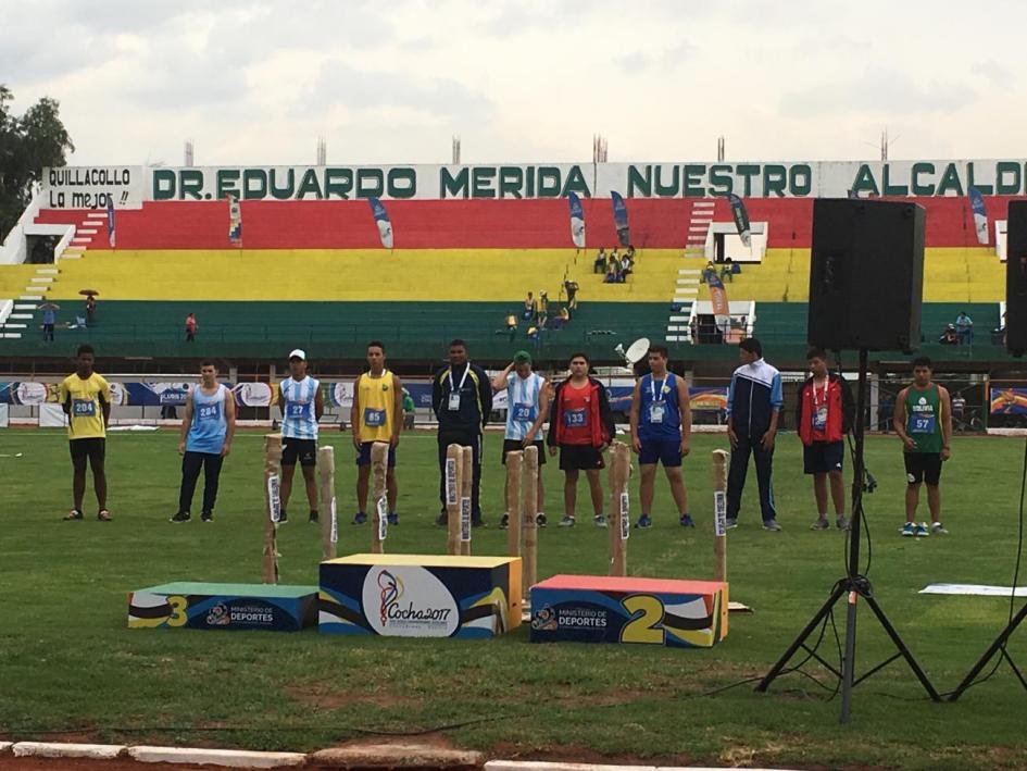 Jóvenes deportistas