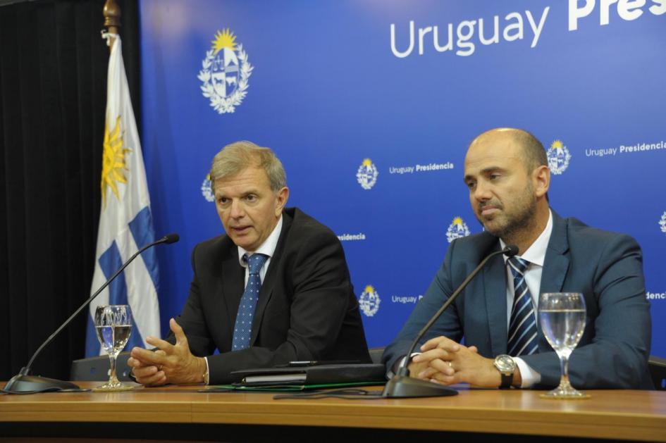 Autoridades en Conferencia de Prensa