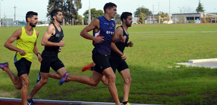 Carrera masculina finalizando