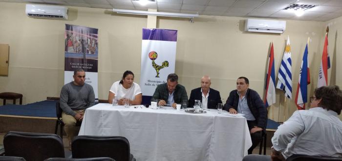 Firma de Convenio entre Senade y Gobierno de Lavalleja