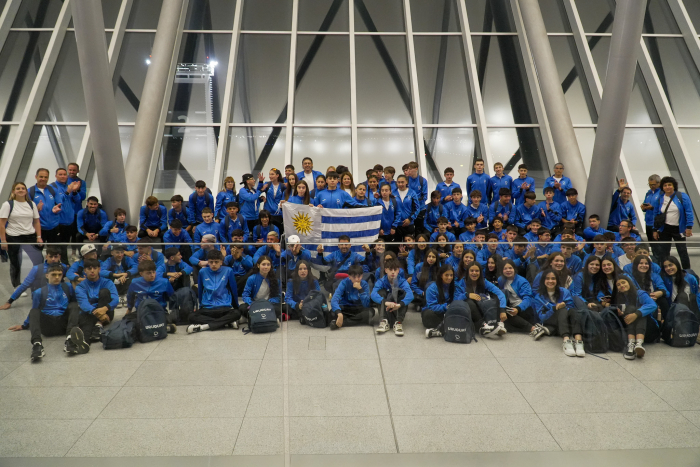 Despedida de la delegación uruguaya a los JSE2025