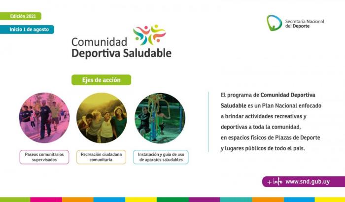 Programa Comunidad Deportiva Saludable Programa Comunidad Deportiva Saludable