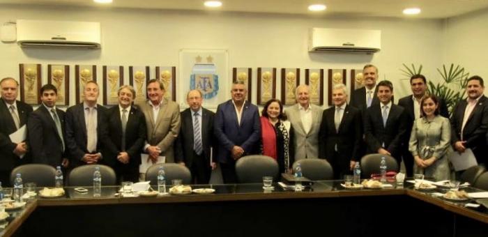 Autoridades que trabajan en postulación Uruguay, Argentina y Paraguay