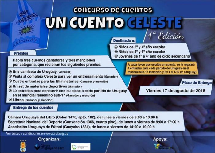 Un Cuento Celeste edición 2018 Afiche de Un Cuento Celeste 2018