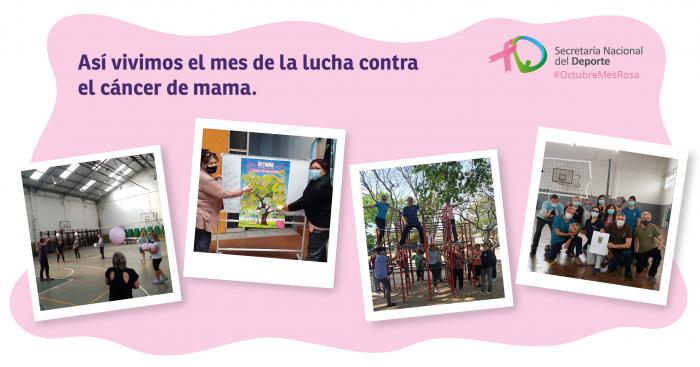 Actividades del mes de la lucha contra el cáncer de mama Actividades de mes de la lucha contra el cáncer de mama