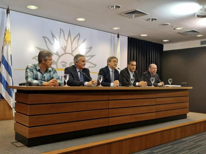 Fernando Cáceres en el anuncio del comodato. Fernando Cáceres en el anuncio del comodato.