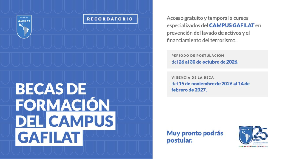 Becas de Formación Campus GAFILAT