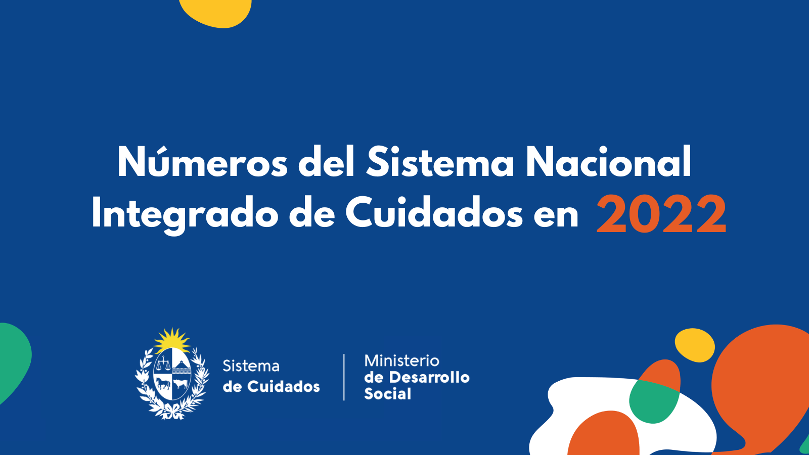 Números del Sistema Nacional Integrado de Cuidados en 2022