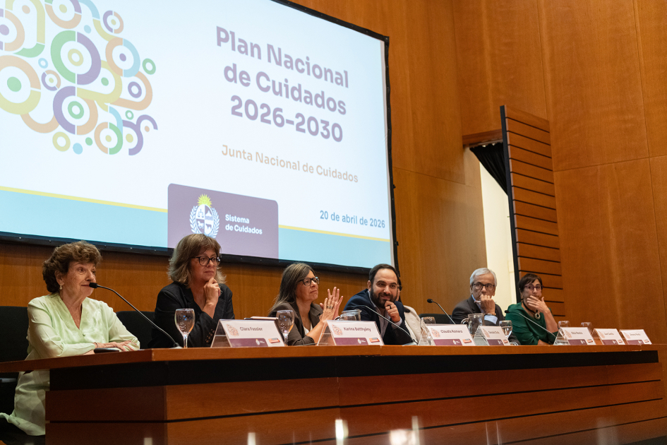 Presentación del Plan Nacional de Cuidados 2026-2030