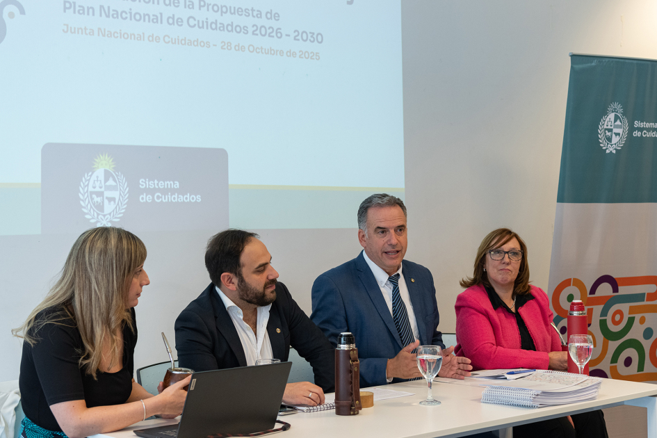 Presentación del Plan Nacional de Cuidados 2026-2030 Presentación del Plan Nacional de Cuidados 2026-2030