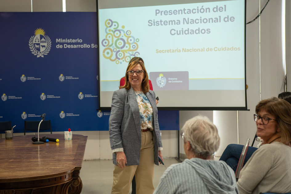 Directora de la Secretaría Nacional de Cuidados, Susana Muñiz