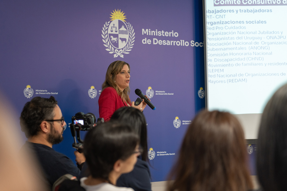 Valentina Perrotta, adjunta a la dirección de la Secretaría Nacional de Cuidados