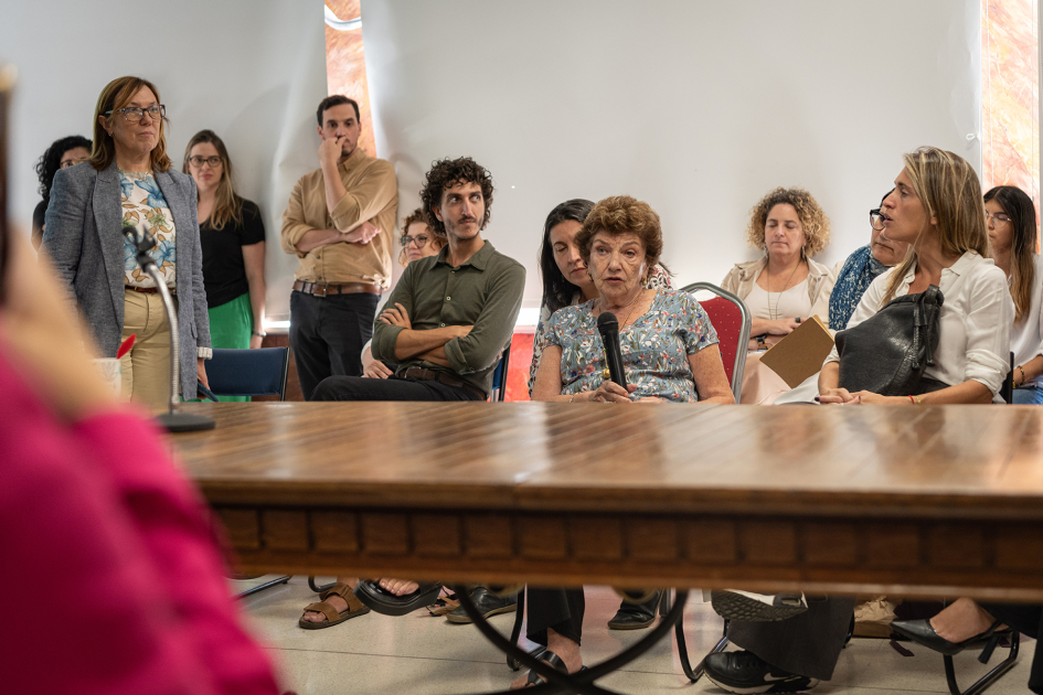 Integrantes del Comité Consultivo en presentación del SNIC en el Mides